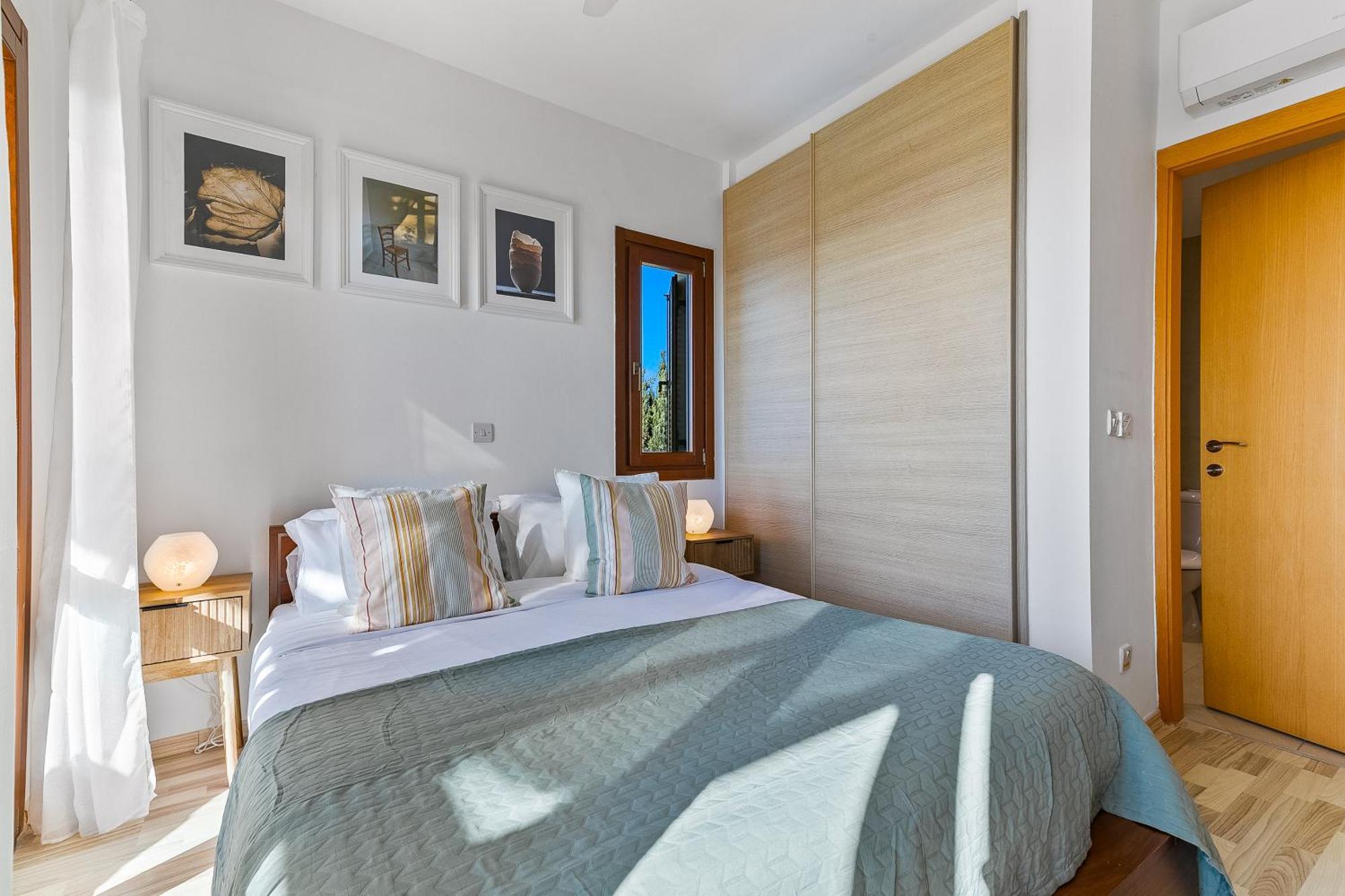 2 Bedroom Apartment Thalassa With Sea And Sunset Views, Aphrodite Hills Resort 库克里亚 外观 照片
